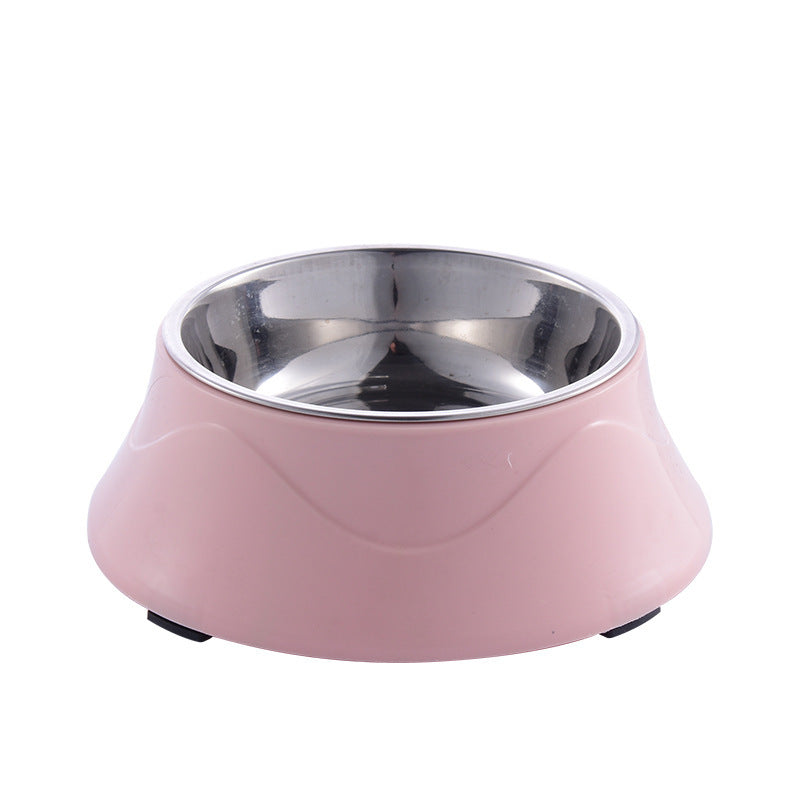 Stainless Steel Non-Slip Pet Bowl (0.4L)